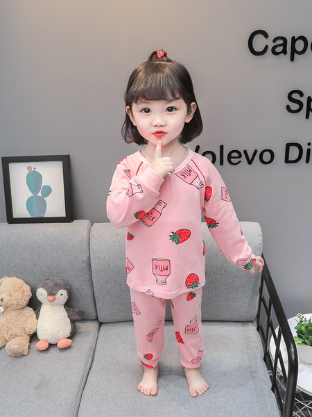 Detské pyžamo s aplikáciou pre dievčatá - dvojdielne