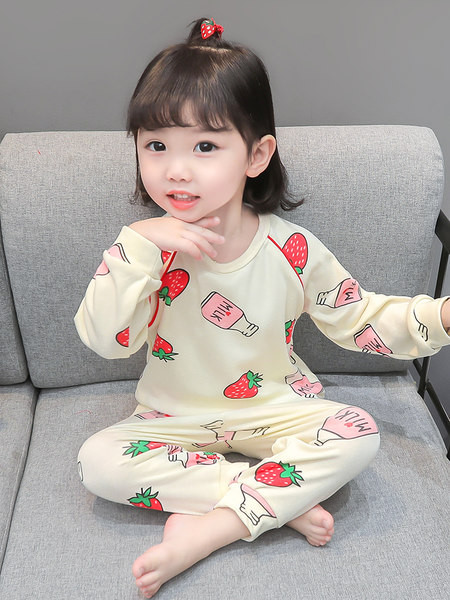 Detské pyžamo s aplikáciou pre dievčatá - dvojdielne