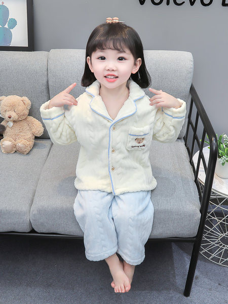 Zimné detské pyžamo pre dievčatá - dvojdielne