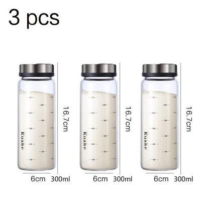 Vysoko borosilikátové sklenené korenie, fľaša na korenie, kuchynská soľ, sezamové korenie, vzduchotesná fľaša s otočným viečkom