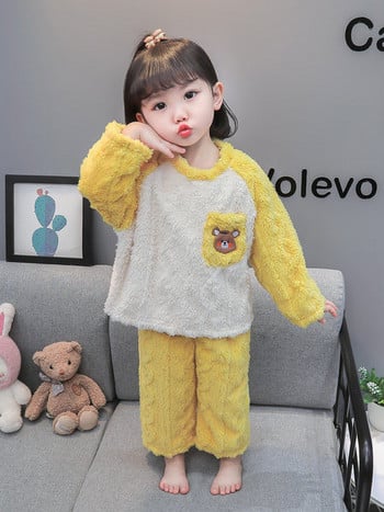 Νέο μοντέλο παιδικές πιτζάμες για κορίτσια - με κέντημα