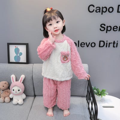 Nový model detského pyžama pre dievčatá - s výšivkou