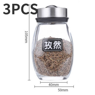 Sklenená fľaša na korenie, otočný úložný box na korenie, korenie, soľnička, nádoba na korenie, sada pohárov na korenie, kuchynský organizér