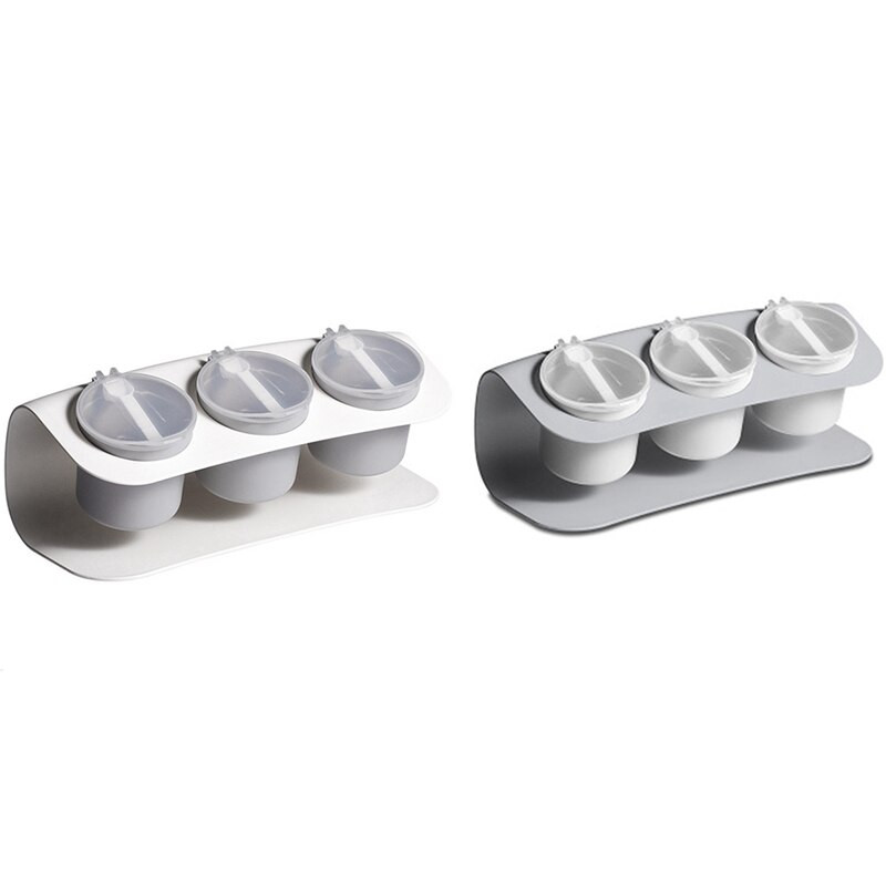 2 ks organizéry na domáce úložné priestory, kuchynské úložné nádoby, nádoba na korenie s vekom a lyžičkou, krabička na korenie