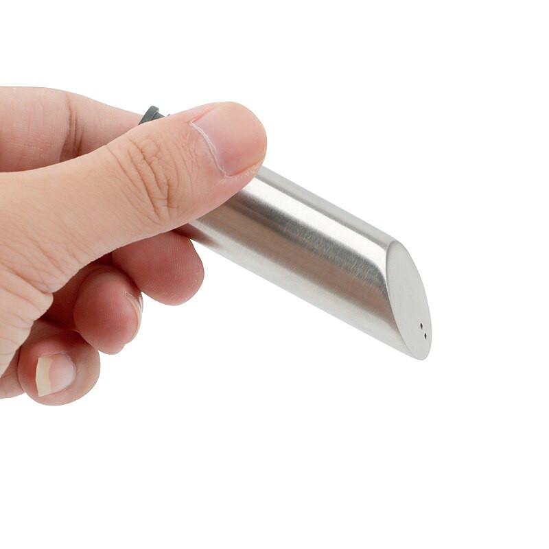 SHGO HOT-1Pcs Sada soľničiek a koreničiek z nehrdzavejúcej ocele na korenie s otvormi Korenička na korenie Stojan na korenie Kuchynský nástroj na karaflíčky