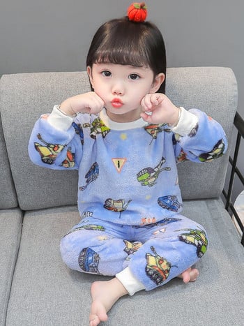 Детска пижама от две части за момичета