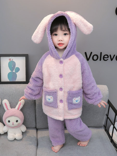 Teplé dvojdielne zimné pyžamo