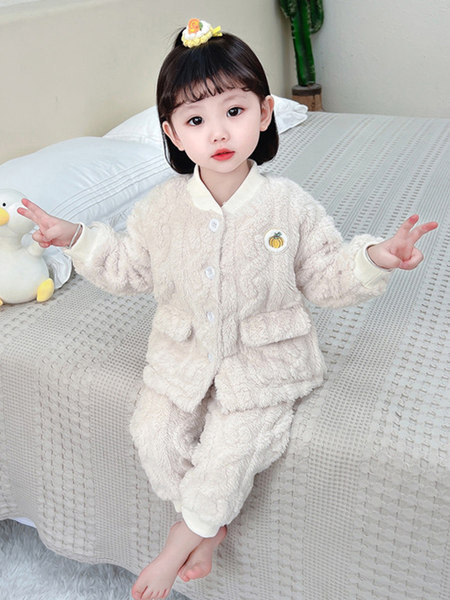 Dvojdielne zimné detské pyžamo pre dievčatá