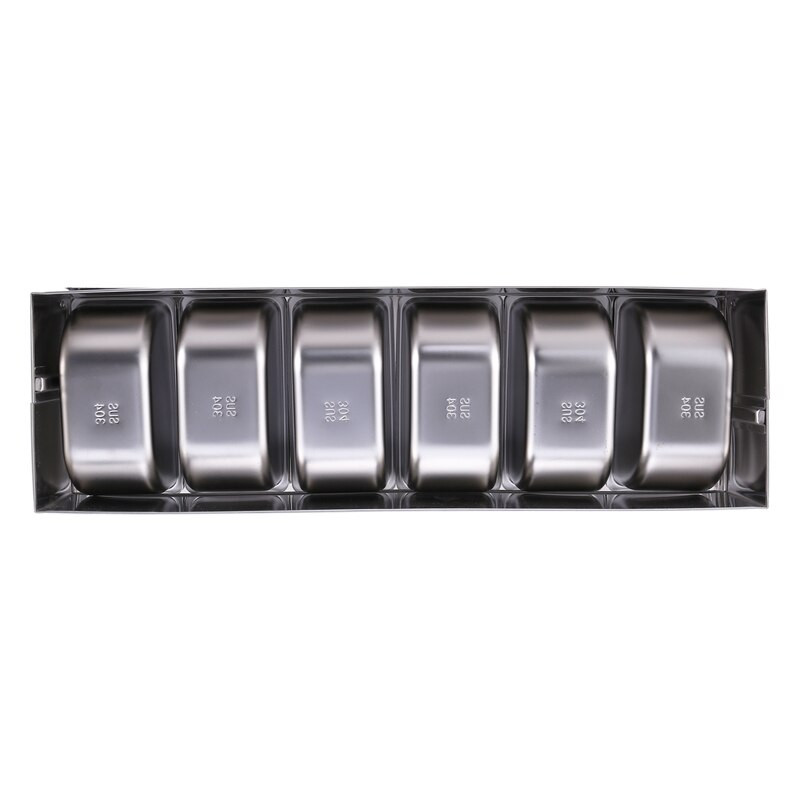 Nerezová koreniaca krabička na korenie pre reštauráciu s vekom, úložný box pre domácnosť