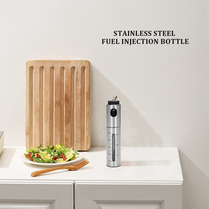 Rozprašovač oleja na varenie, dávkovač oleja z nehrdzavejúcej ocele do fritézy, kuchynské náčinie, fľaša s olejom na šalát, grilovanie, pečenie atď.