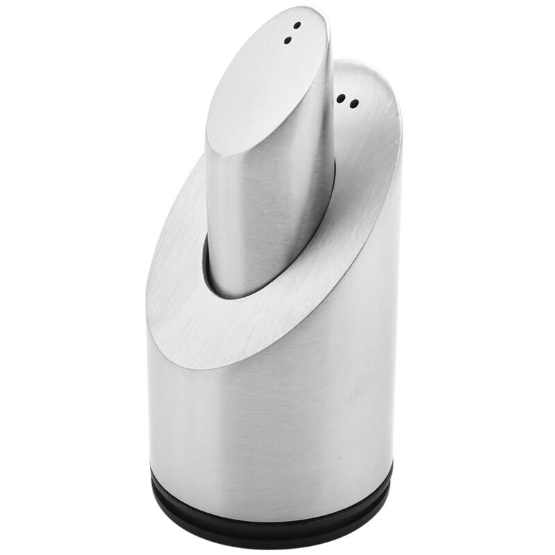 1 ks nerezová oceľová soľnička a korenička sada na korenie s otvormi korenie nádoba stojan na korenie kuchynský nástroj na karaflíky