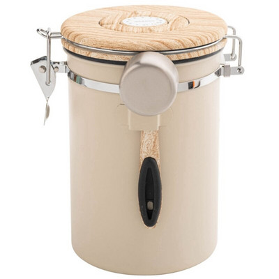 1,8 l zásobník na čaj a sušené ovocie, vzduchotesná nádrž na kávový prášok s lyžičkou, vzduchotesná nádrž z nehrdzavejúcej ocele na kávové zrná