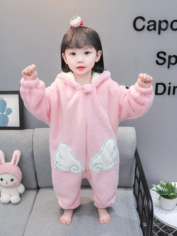 Нов модел детска пухена пижама с 3D елемент