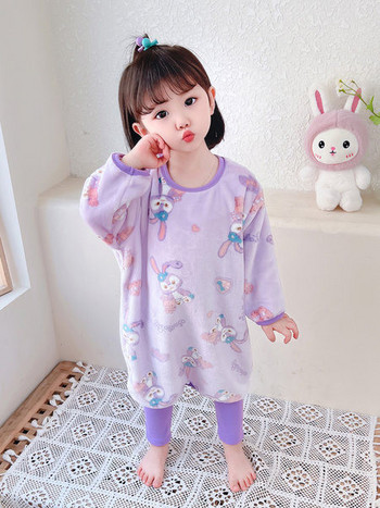 Νέο μοντέλο παιδική πιτζάμες τύπου romper με μακριά μανίκια