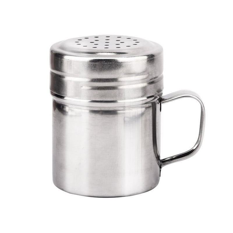 Fľaše na korenie z nehrdzavejúcej ocele, grilovací prášok, soľ, kuchynský nástroj s rukoväťou, dávkovač cukru, všestranný bagr