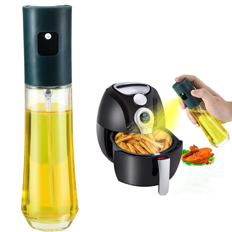 Ψεκαστήρας λαδιού για μαγείρεμα, ψεκαστήρας ελαιολάδου, Oil Mister, 120Ml/3,8Oz μπουκάλι ψεκαστήρα ελαιόλαδου, ευρέως χρησιμοποιούμενος για φριτέζα αέρα