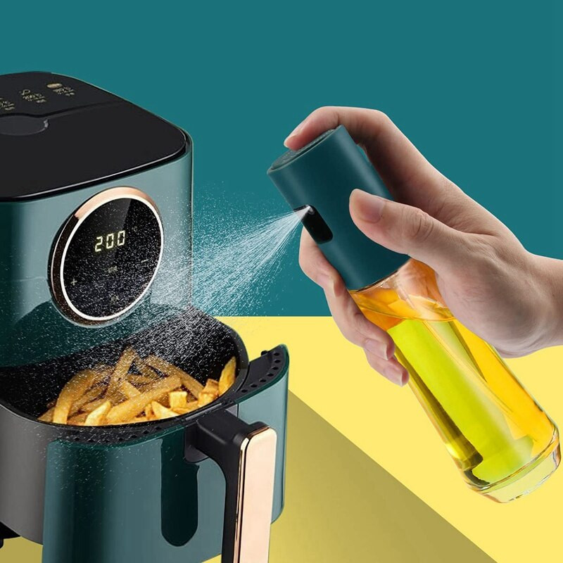 Ψεκαστήρας λαδιού για μαγείρεμα, ψεκαστήρας ελαιολάδου, Oil Mister, 120Ml/3,8Oz μπουκάλι ψεκαστήρα ελαιόλαδου, ευρέως χρησιμοποιούμενος για φριτέζα αέρα