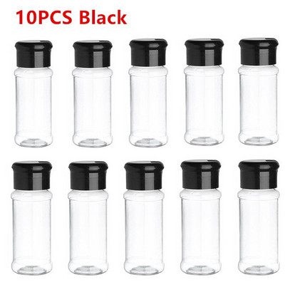 10 ks dóz na koreniny, soľničky a koreničky, korenie, organizér na korenie, plast, neobsahuje BPA, kuchynská cukornička