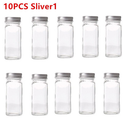 10 ks dóz na koreniny, soľničky a koreničky, korenie, organizér na korenie, plast, neobsahuje BPA, kuchynská cukornička