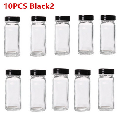 10 ks dóz na koreniny, soľničky a koreničky, korenie, organizér na korenie, plast, neobsahuje BPA, kuchynská cukornička