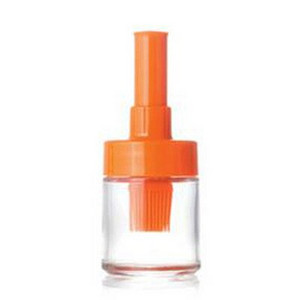 Šepetėlis kepsninės įrankis karščiui atsparus 2 tipų aliejaus butelių šepečiai Virtuvės prietaisai Maisto gaminimo priedai Nešiojami silikoniniai