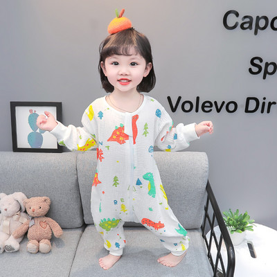 Bavlnené pyžamo s overalom pre dievčatá