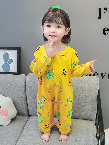 Vaikiška pižama mergaitei su kišene