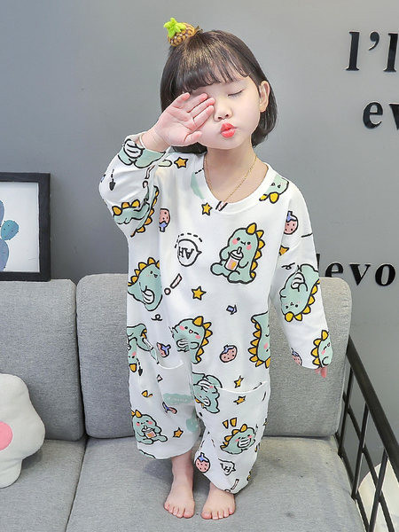 Vaikiška pižama mergaitei su kišene