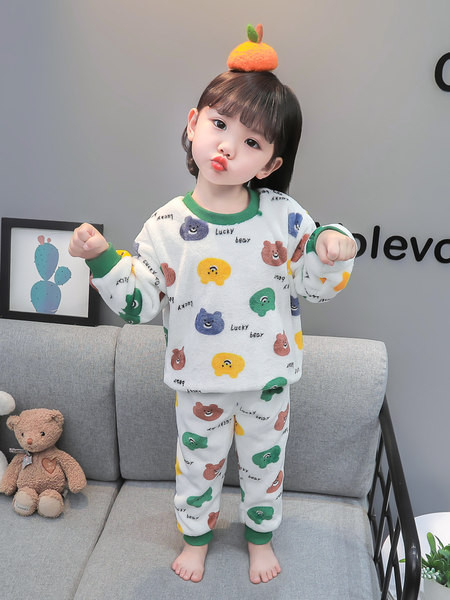 Dvojdielne pyžamo s výstelkou pre dievčatá