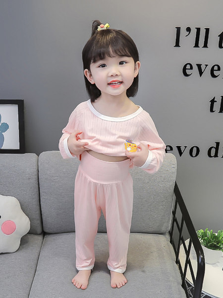 Detské jarno-jesenné dvojdielne pyžamo pre dievčatá