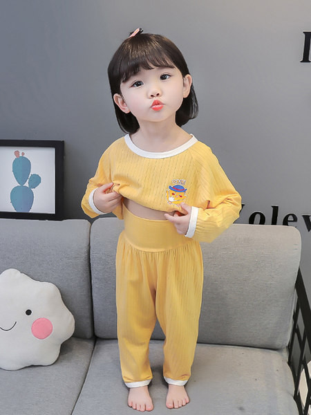 Detské jarno-jesenné dvojdielne pyžamo pre dievčatá