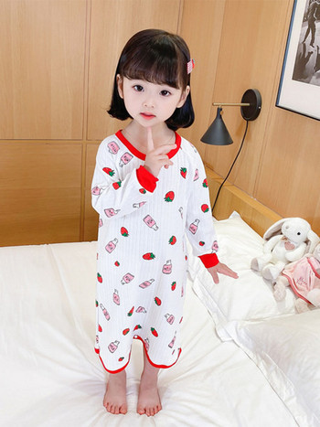 Παιδικές πιτζάμες για κορίτσια  με οβάλ λαιμόκοψη