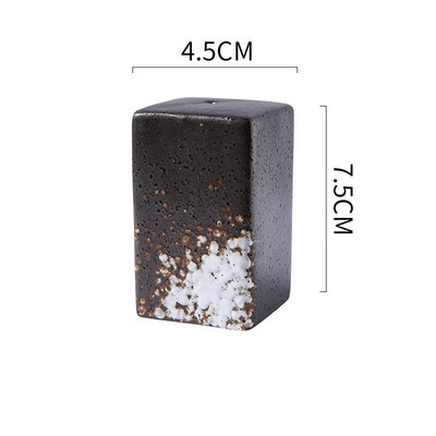 Creative Keraminiai aliejaus buteliai Prieskonių indelis Druskos ir pipirų plaktuvai Namų virtuvė Prieskonių įrankiai Prieskonių stiklainiai Dėžė Virtuvės priedai