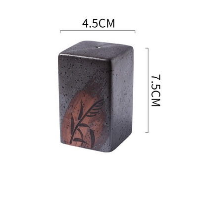 Creative Keraminiai aliejaus buteliai Prieskonių indelis Druskos ir pipirų plaktuvai Namų virtuvė Prieskonių įrankiai Prieskonių stiklainiai Dėžė Virtuvės priedai