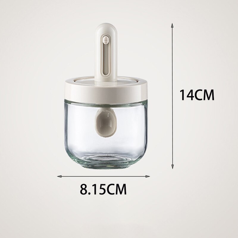 Virtuvės prieskonių indelis Stikliniai prieskoniai Pagardai Butelis nepralaidūs pipirai Druska Prieskonių stiklainiai Prieskonių indelis Virtuvės priedai