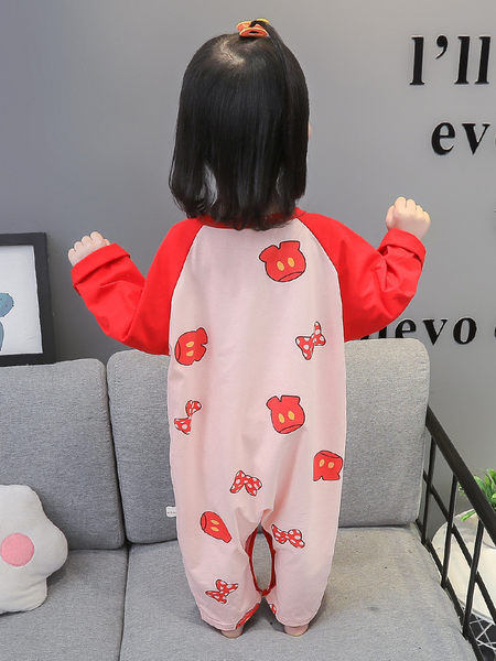 Detské pyžamo pre dievčatá - s oválnym výstrihom