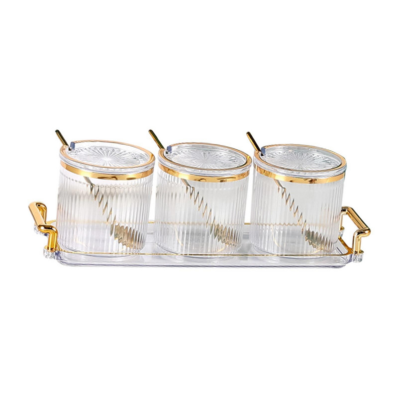 Poháre na korenie Sada pohárov na korenie Nádoba na korenie Trepačka na korenie Kuchynské potreby s podnosom