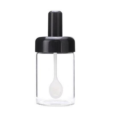 Sklenené nádoby na korenie YJBD s lyžičkou, olejom, medom, soľou a korením, dávkovačom fľaše, kuchynské príslušenstvo