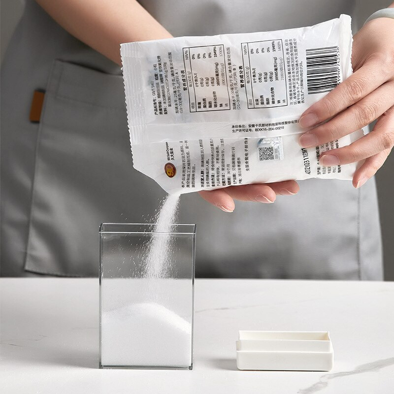 4 ks/sada priehľadných korenín, korenie, stojan, korenie, úložný priestor, nádoba na korenie, korenie, špajza, kuchynské náčinie