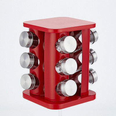 Otočné 12 ks koreninových pohárov, sada koreninových pohárov z nehrdzavejúcej ocele, koreninových sprejov, fliaš a držiakov na soľničky.