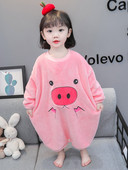 Vaikiškos pliušinės pižamos - platus modelis