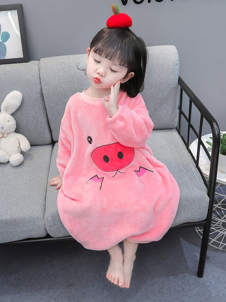 Vaikiškos pliušinės pižamos - platus modelis