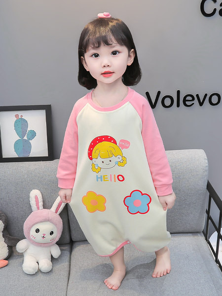 Bavlnené pyžamové overaly pre dievčatá