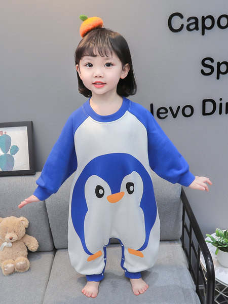 Bērnu pidžama meitenēm ar pingvīnu