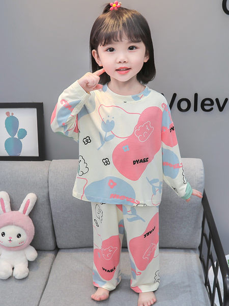 Detské pyžamo pre dievčatá s nápisom