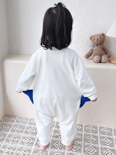 Detské pyžamo s 3D prvkom pre dievčatá - biela a ružová farba