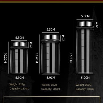 Консерва с подправки от високо боросиликатно стъкло Пепер Шейкър за подправки Кухненска сол Сусамова твърда подправка Бутилка с въртящ се капак