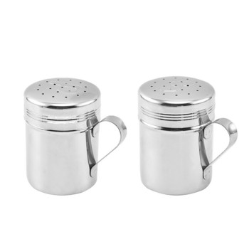 2 τμχ Gadgets κουζίνας Βάζο μπαχαρικών Spice Pepper Shaker Περιστρεφόμενο κάλυμμα καρυκευμάτων Μπουκάλι ζάχαρης αλατιού πολλαπλών χρήσεων από ανοξείδωτο χάλυβα