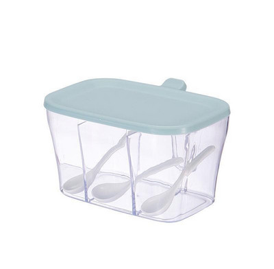 Prieskonių laikymo butelių stiklainiai laikymo talpa pipirai kmynai druska cukraus milteliai laikymo dėžutė virtuvės prieskonių stiklainiui prieskonių laikymo dėžutė