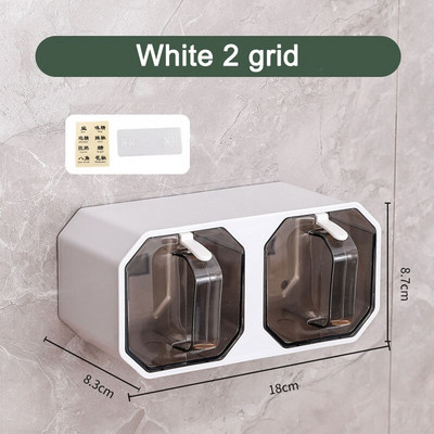 Virtuvė prie sienos tvirtinama prieskonių lentynėlė su šaukštu prieskonių dėžute cukraus dubuo druskos purtyklė stiklainio laikymo kombinuota talpa